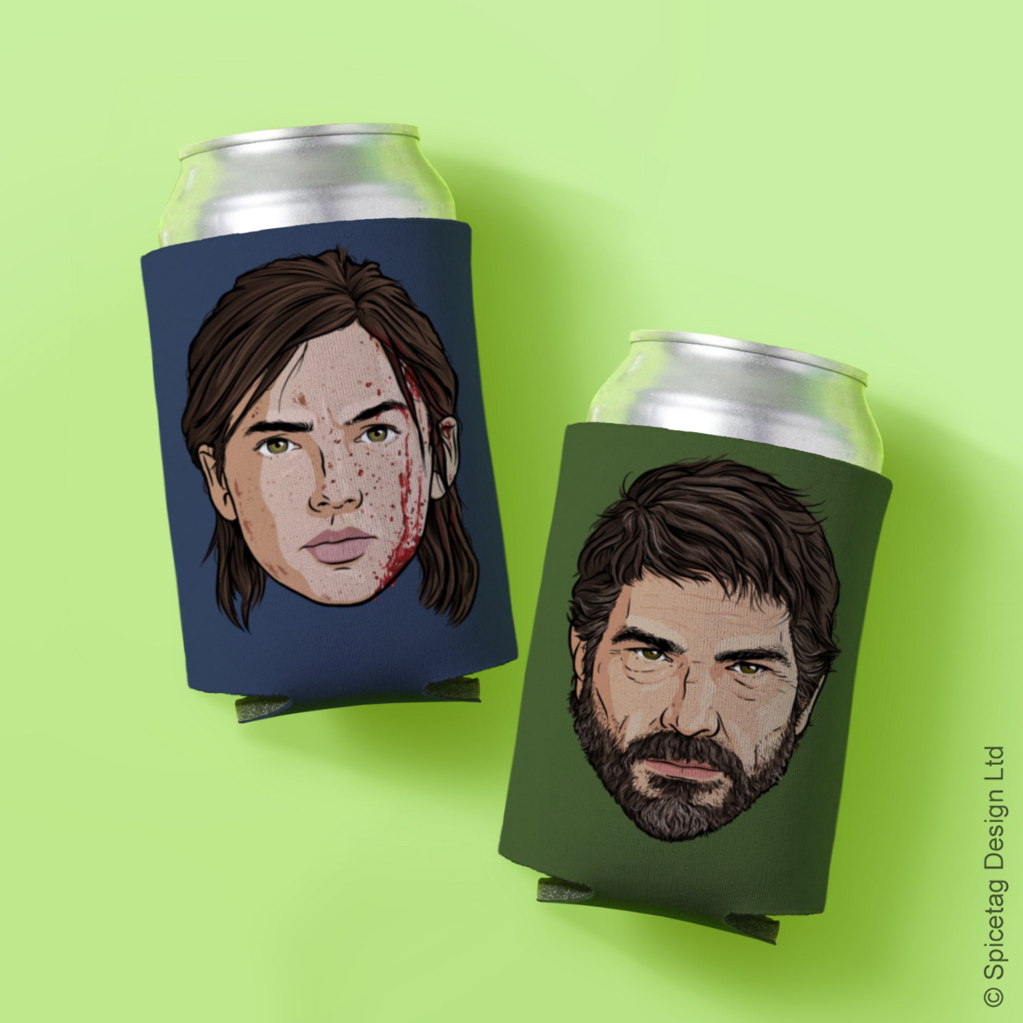 Joel & Ellie Can Koozie