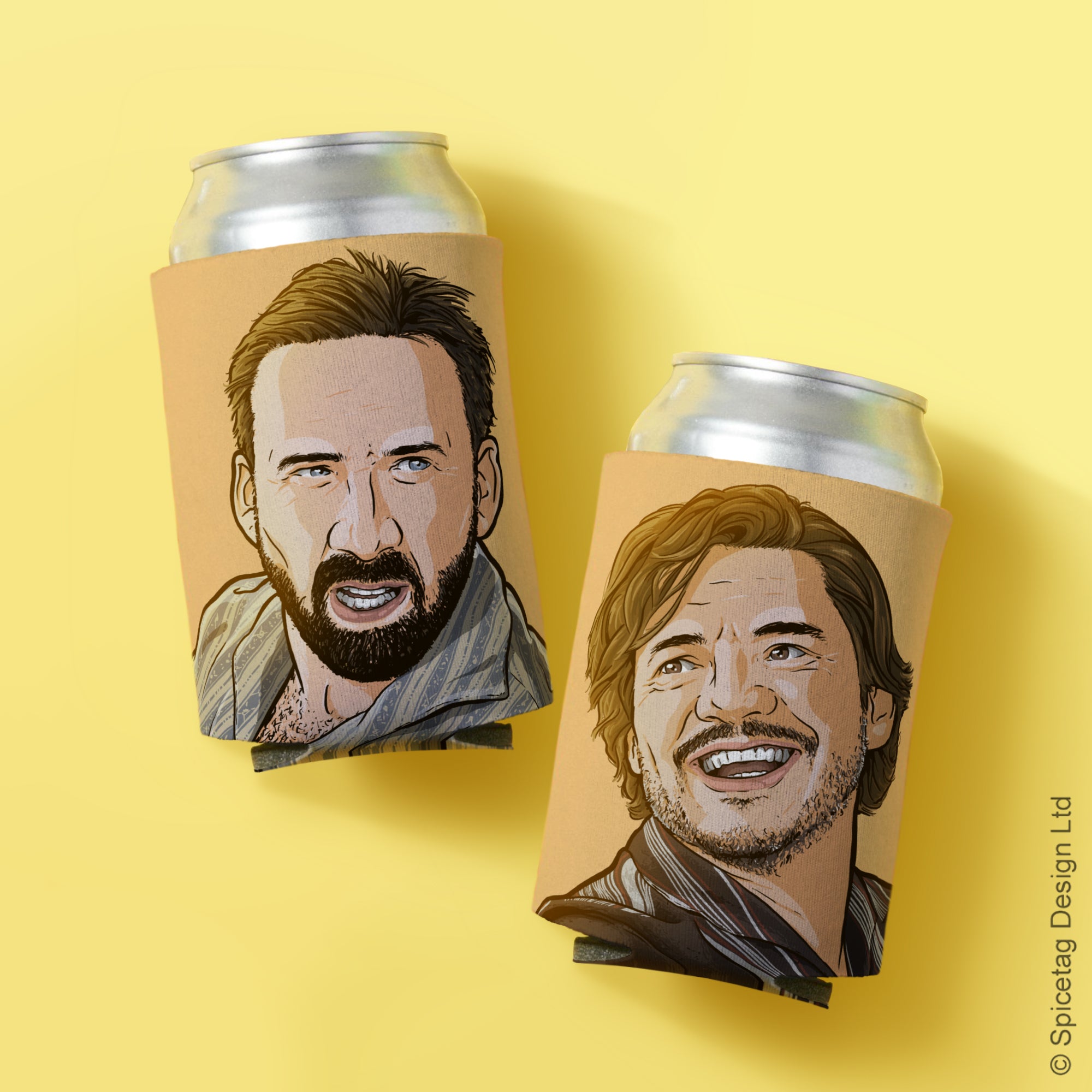 Pascal And Cage Can Koozie