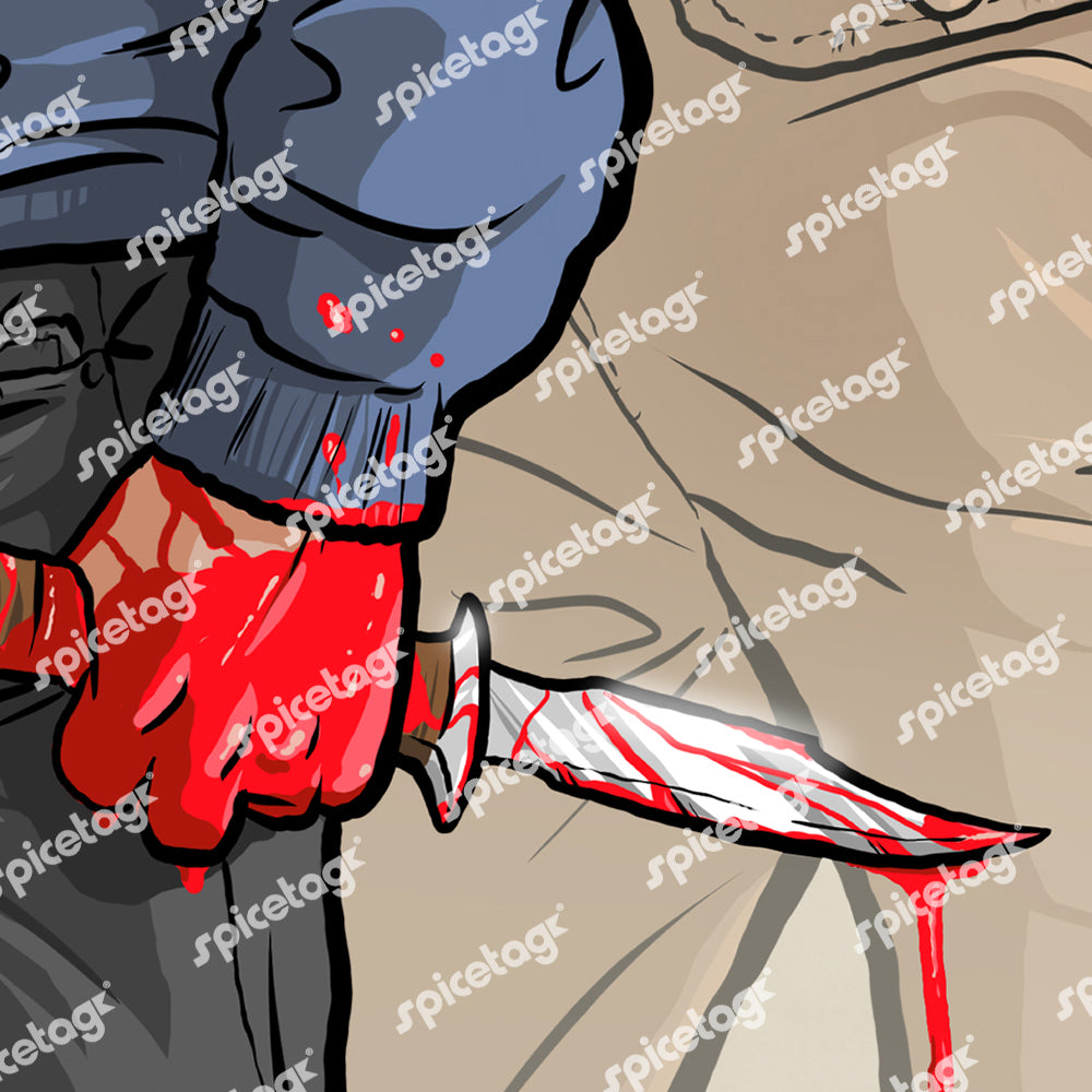 Abe And Daniel A3 Poster Print