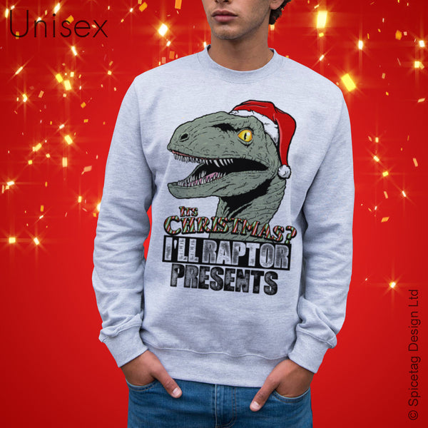 I ll Raptor Presents Sweater Spicetag
