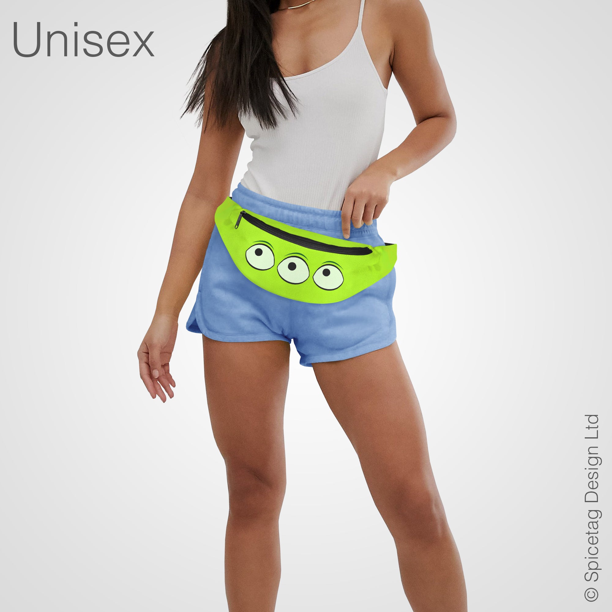 Alien Glow In The Dark Bumbag