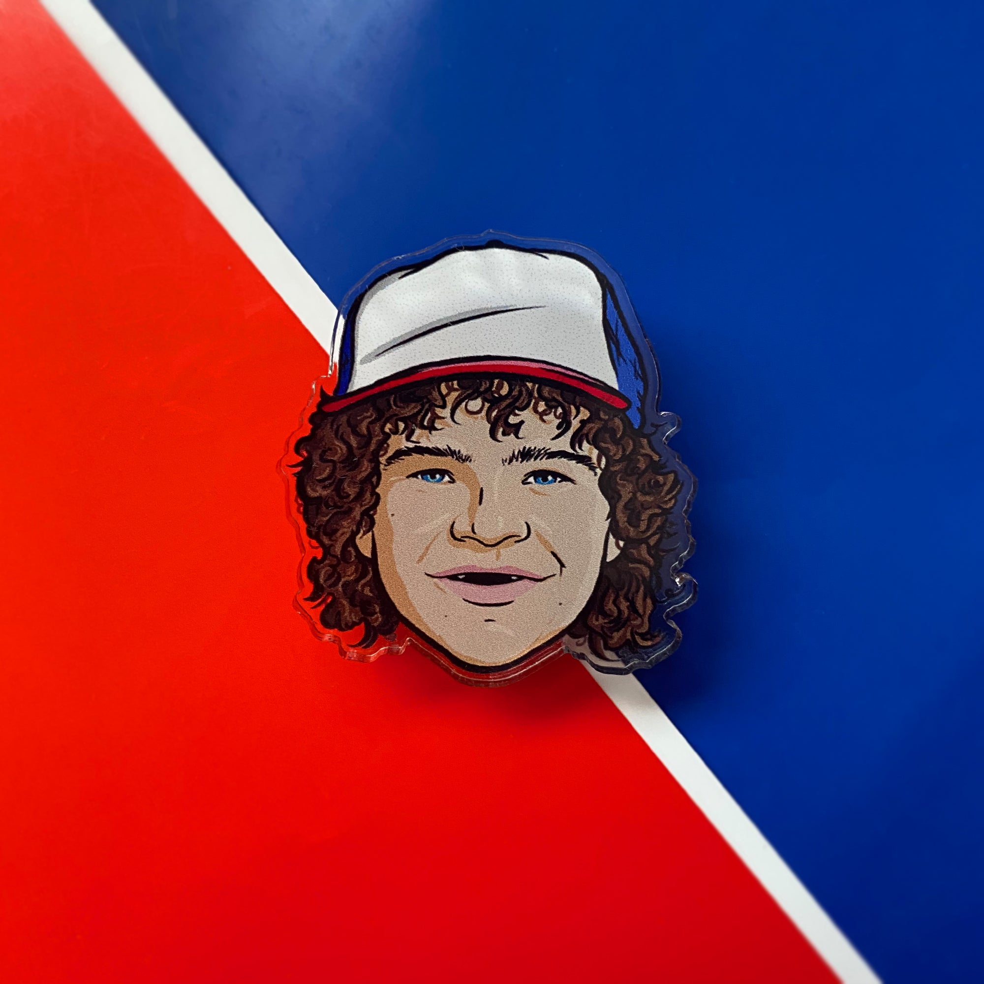 Dustin Pin Badge