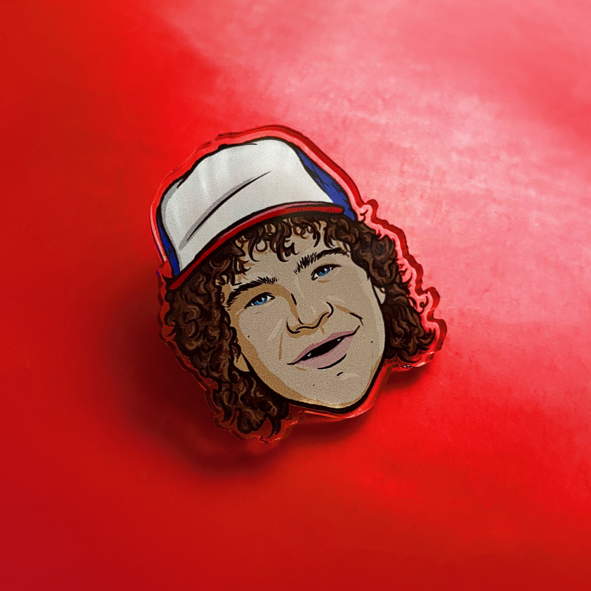 Dustin Pin Badge