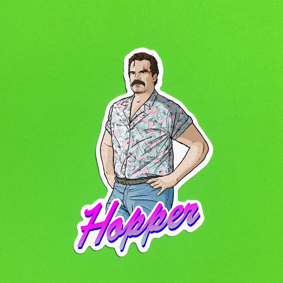 Hopper Sticker