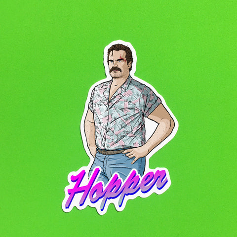 Hopper Sticker