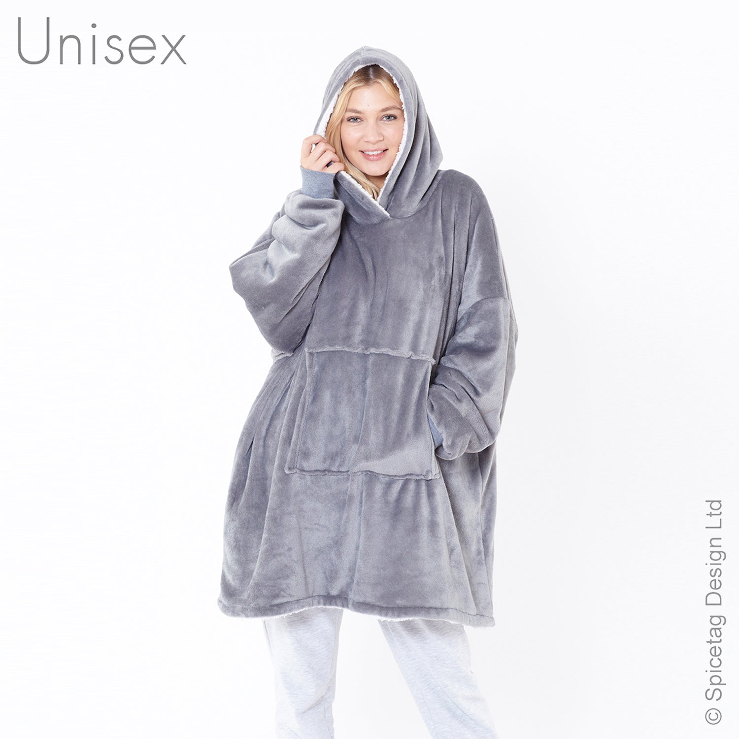 Oversized Sherpa Hoodie