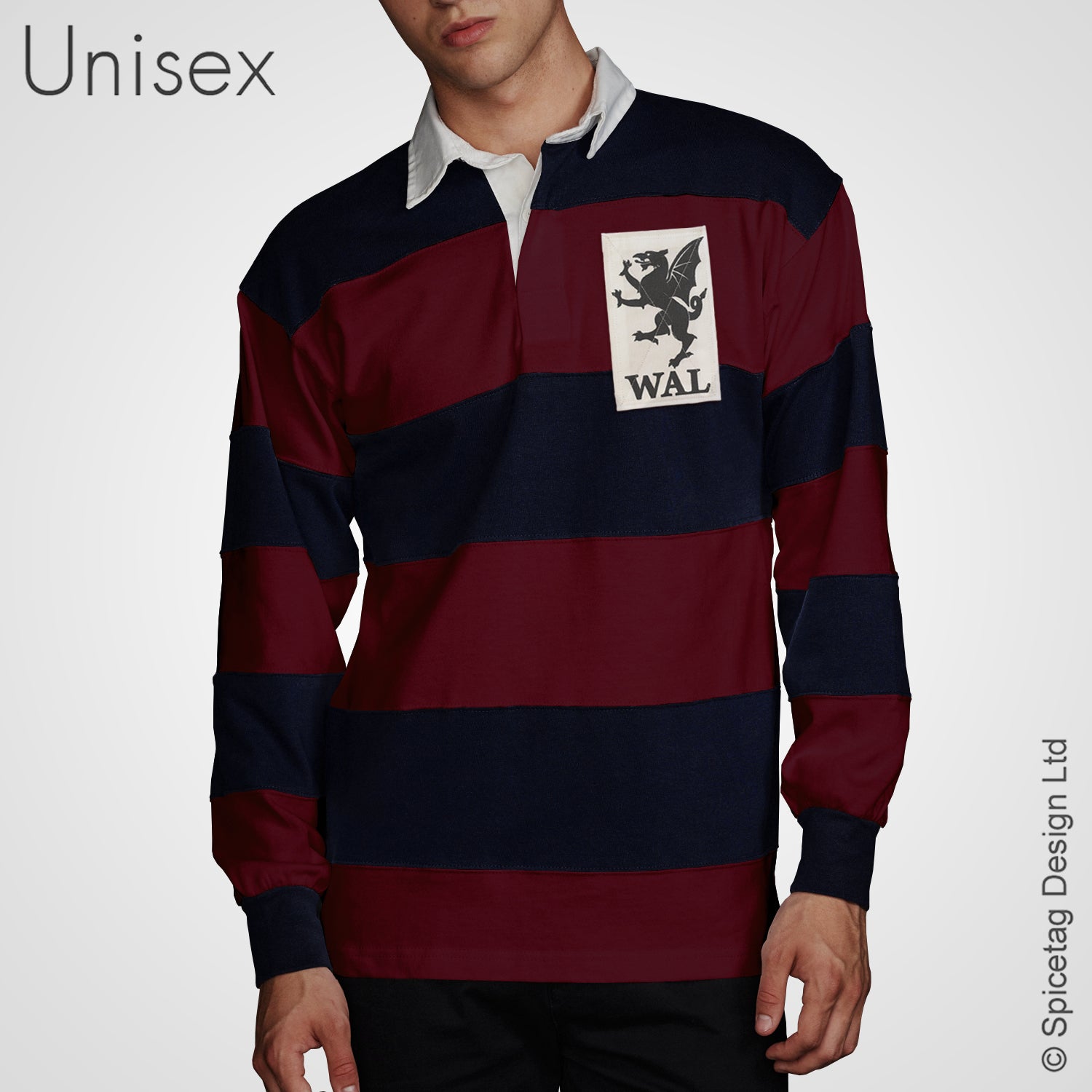 Wales Striped Jersey With Patch