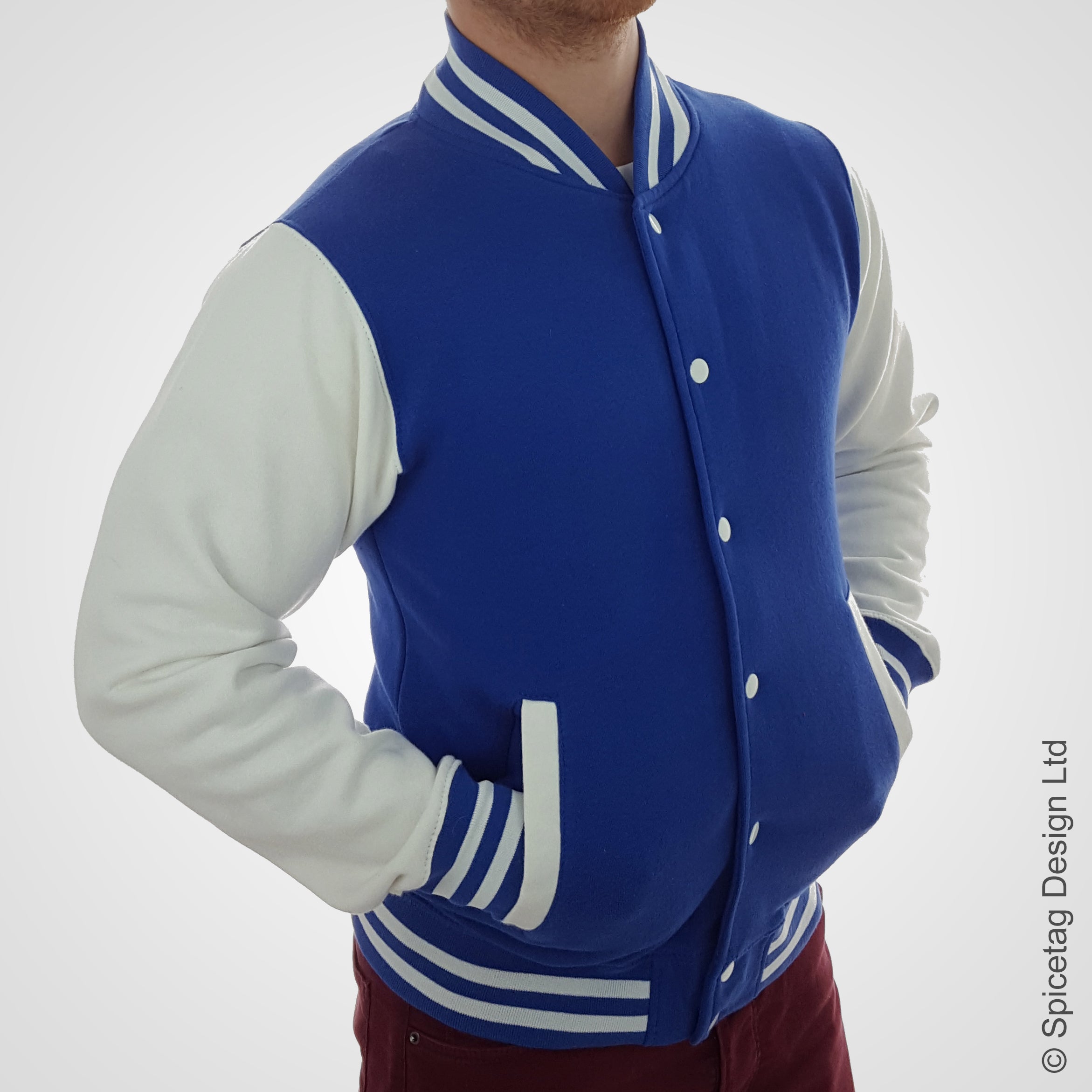 Royal Blue Varsity Jacket