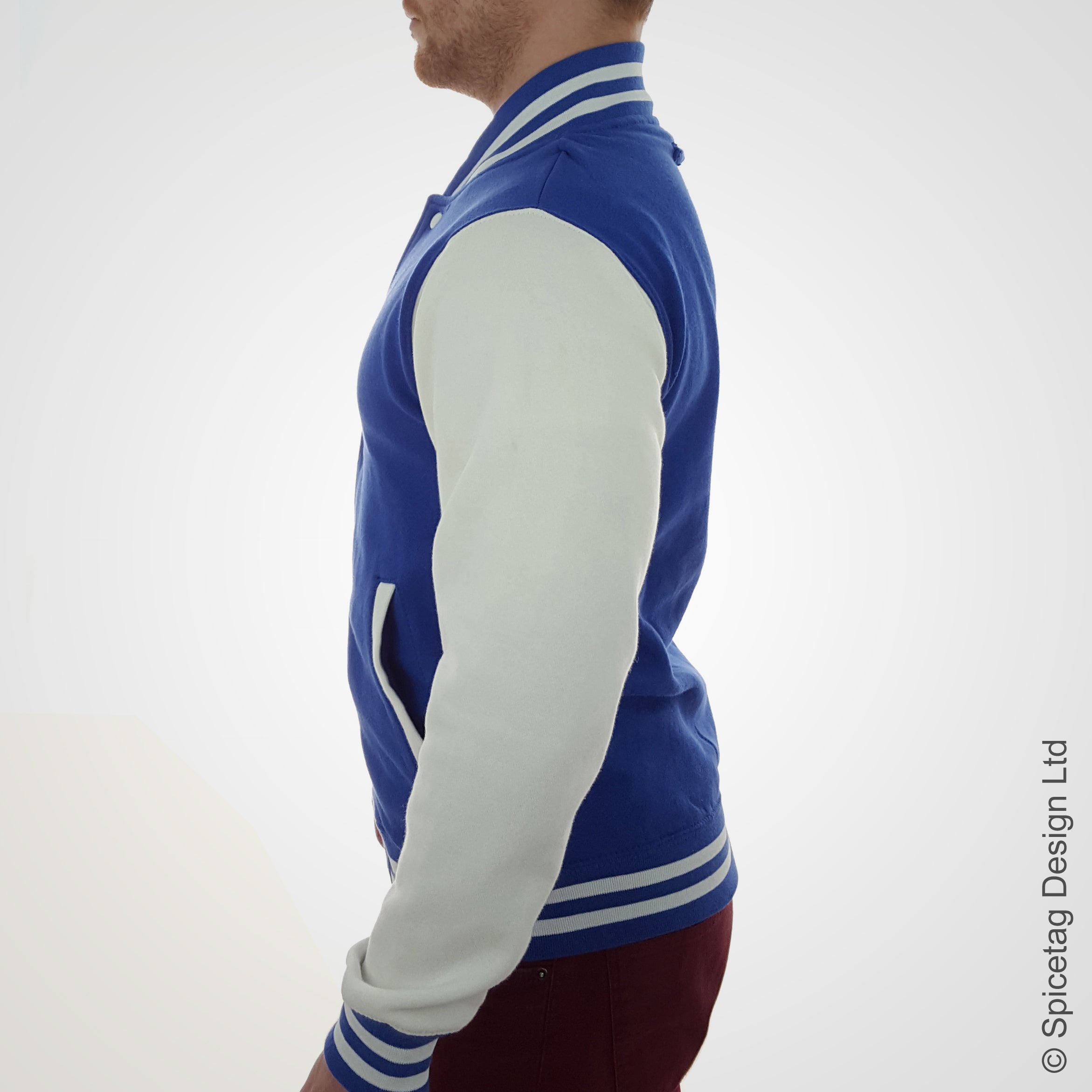 Royal Blue Varsity Jacket