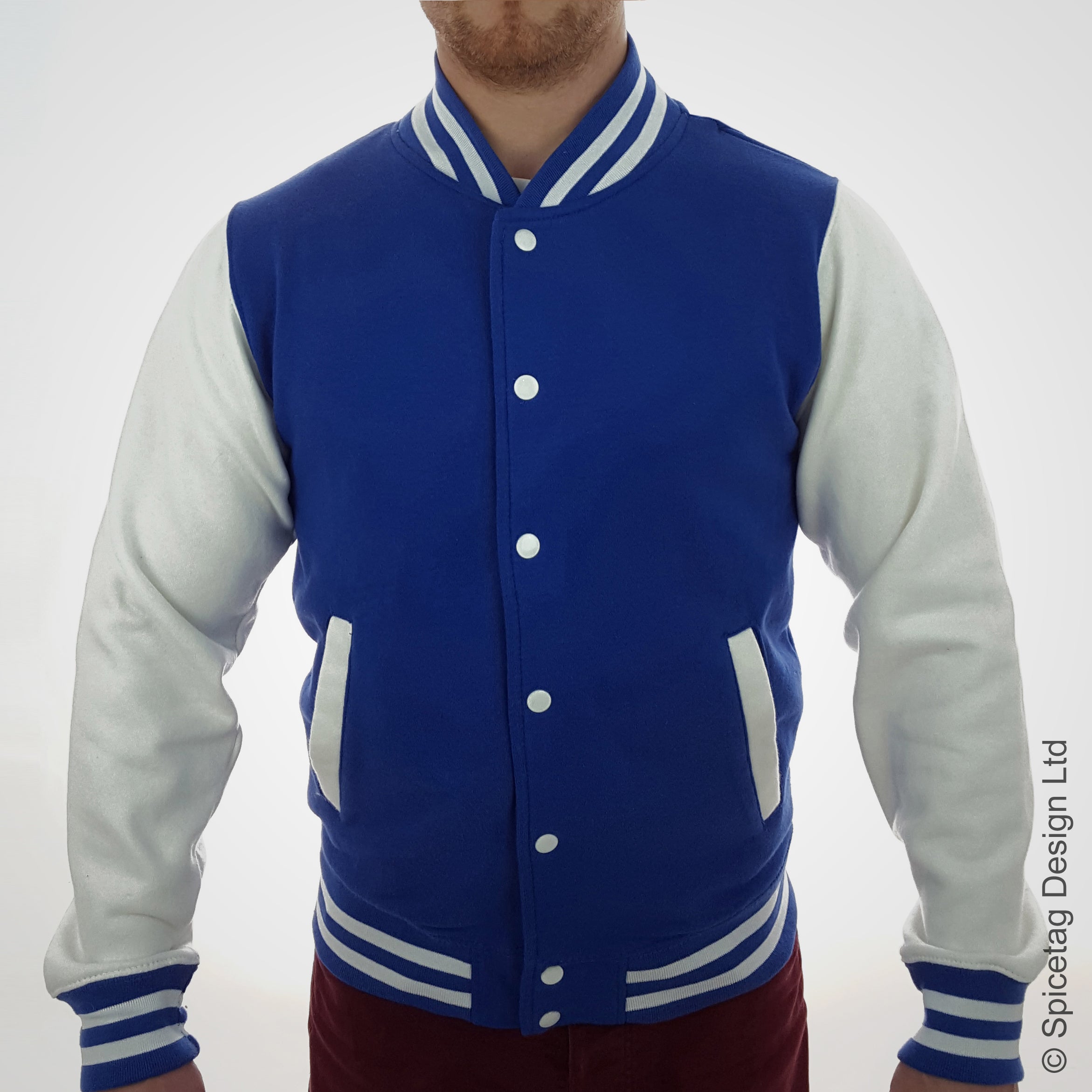 Royal Blue Varsity Jacket