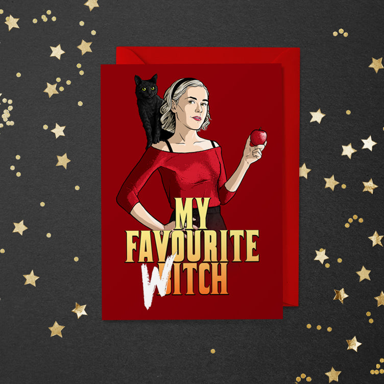 Favourite Witch Card