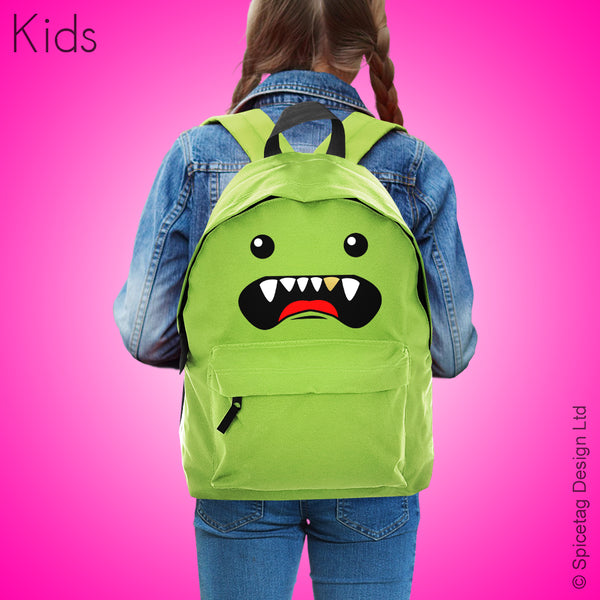 Kids Scared Monster Backpack Spicetag