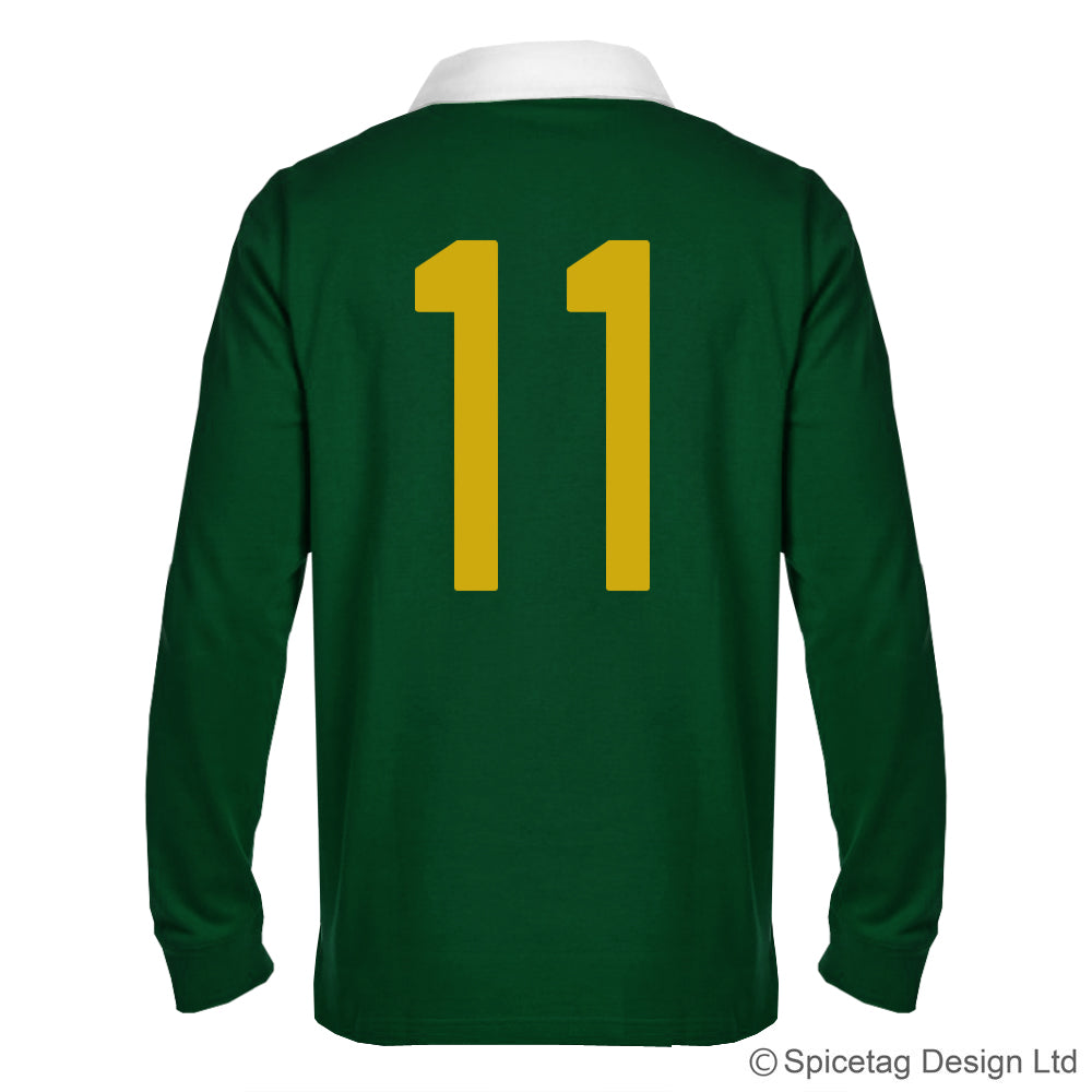 Retro South Africa Crest Numbers Jersey