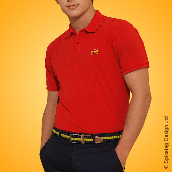 Spain top polo shirt