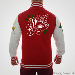 The ULTIMATE Christmas Varsity Jacket
