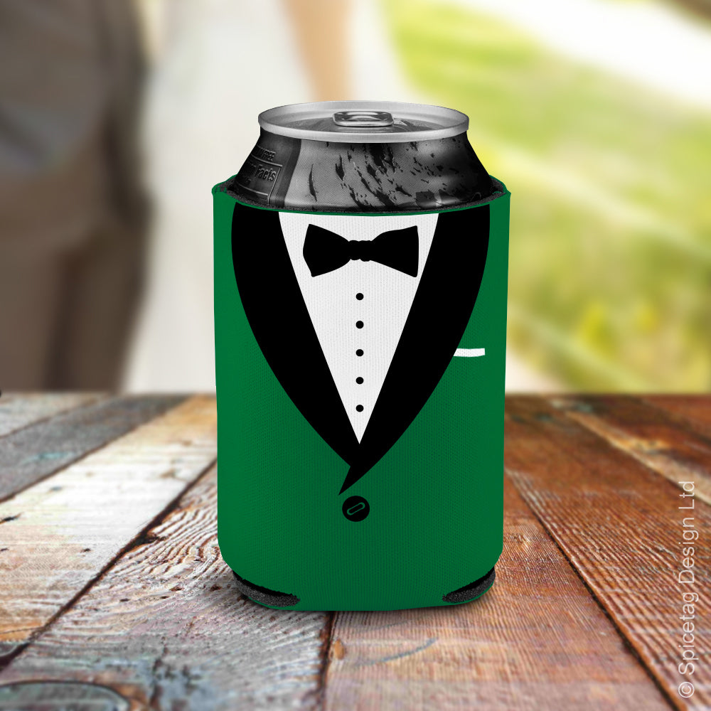 Tuxedo Beer Koozie