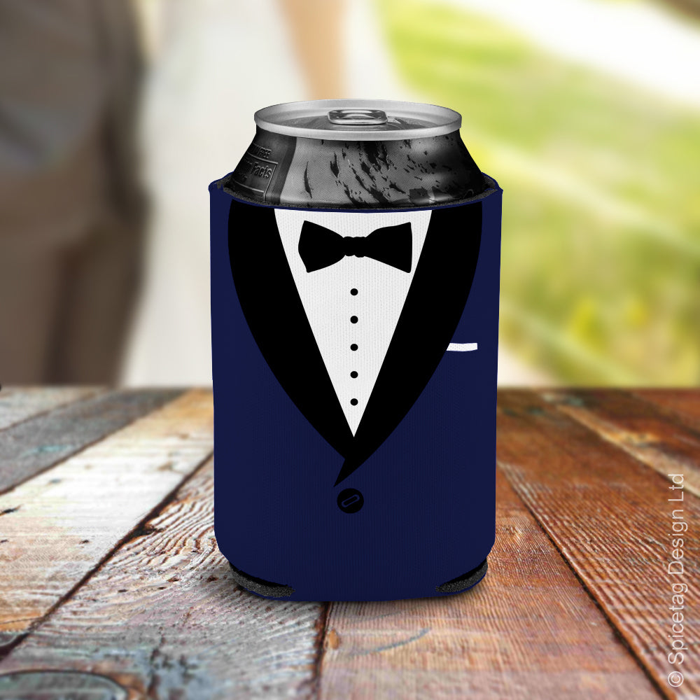 Tuxedo Beer Koozie