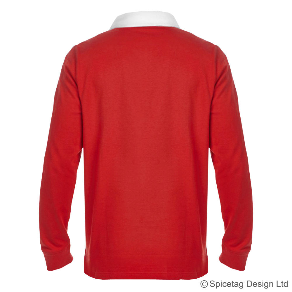 Wales welsh red 6 six nations rugby sweater sweatshirt top kit jumper jersey retro 70s 80s spicetag