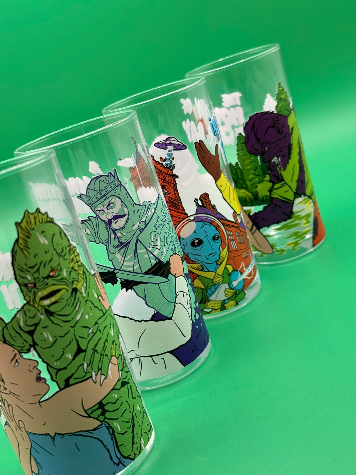 Cardiff Monster Glasses