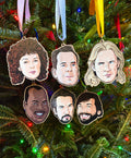 Die Hard Wooden Christmas ornaments