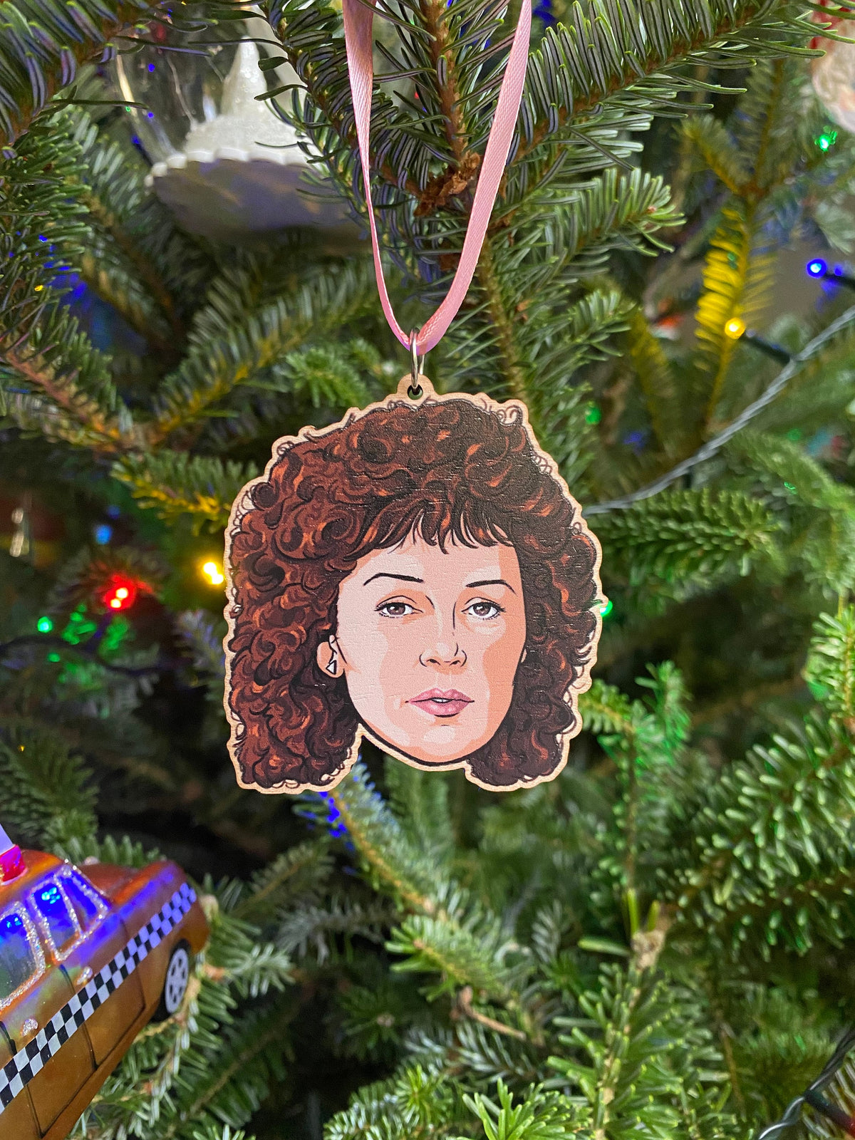 Die Hard Wooden Christmas ornaments