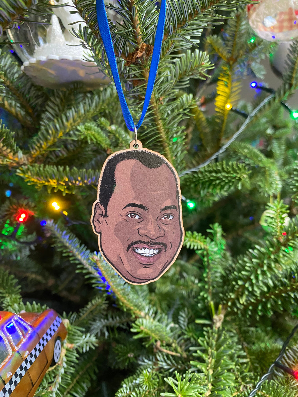 Die Hard Wooden Christmas ornaments