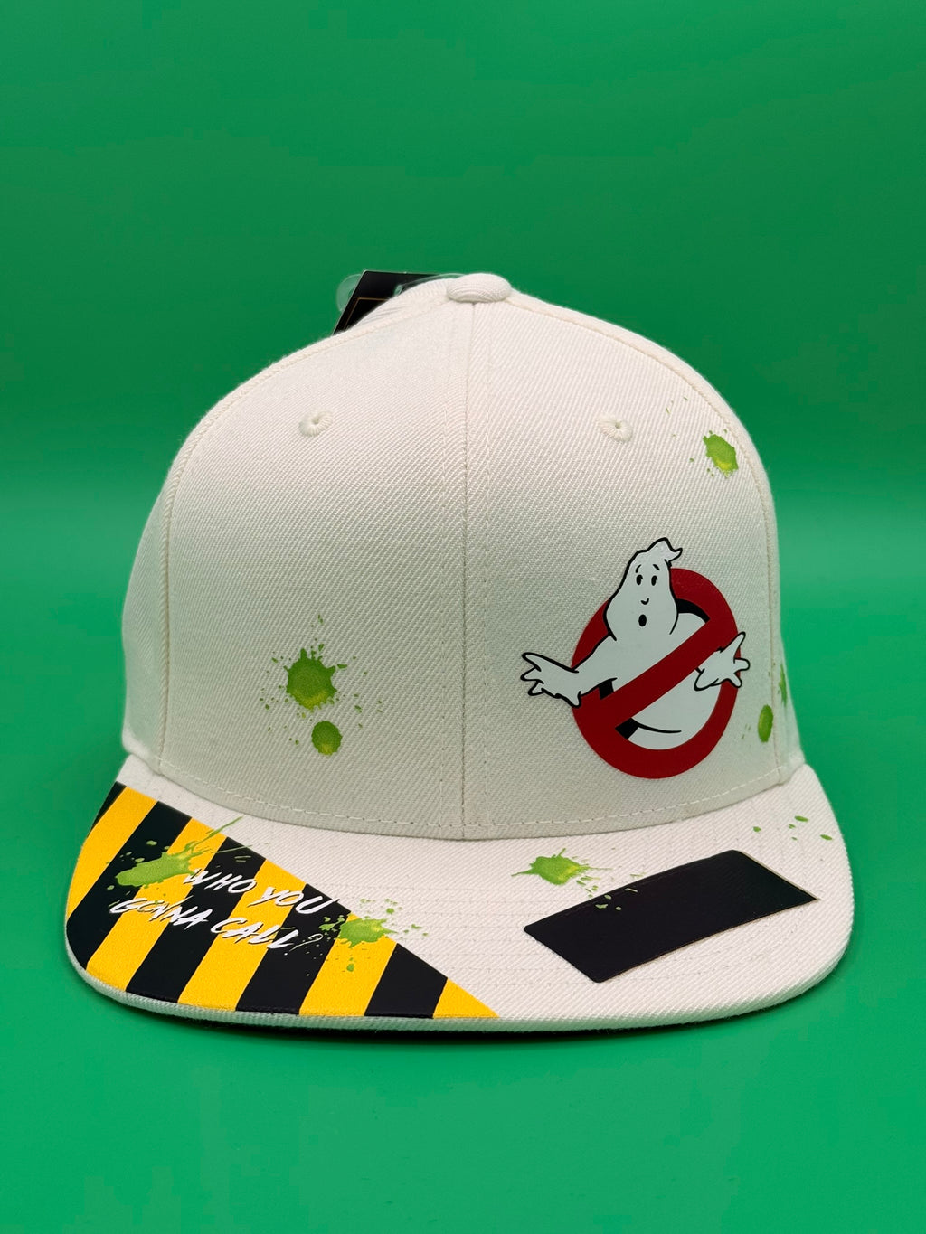 Custom Name Ghost Hunter Snapback Cap