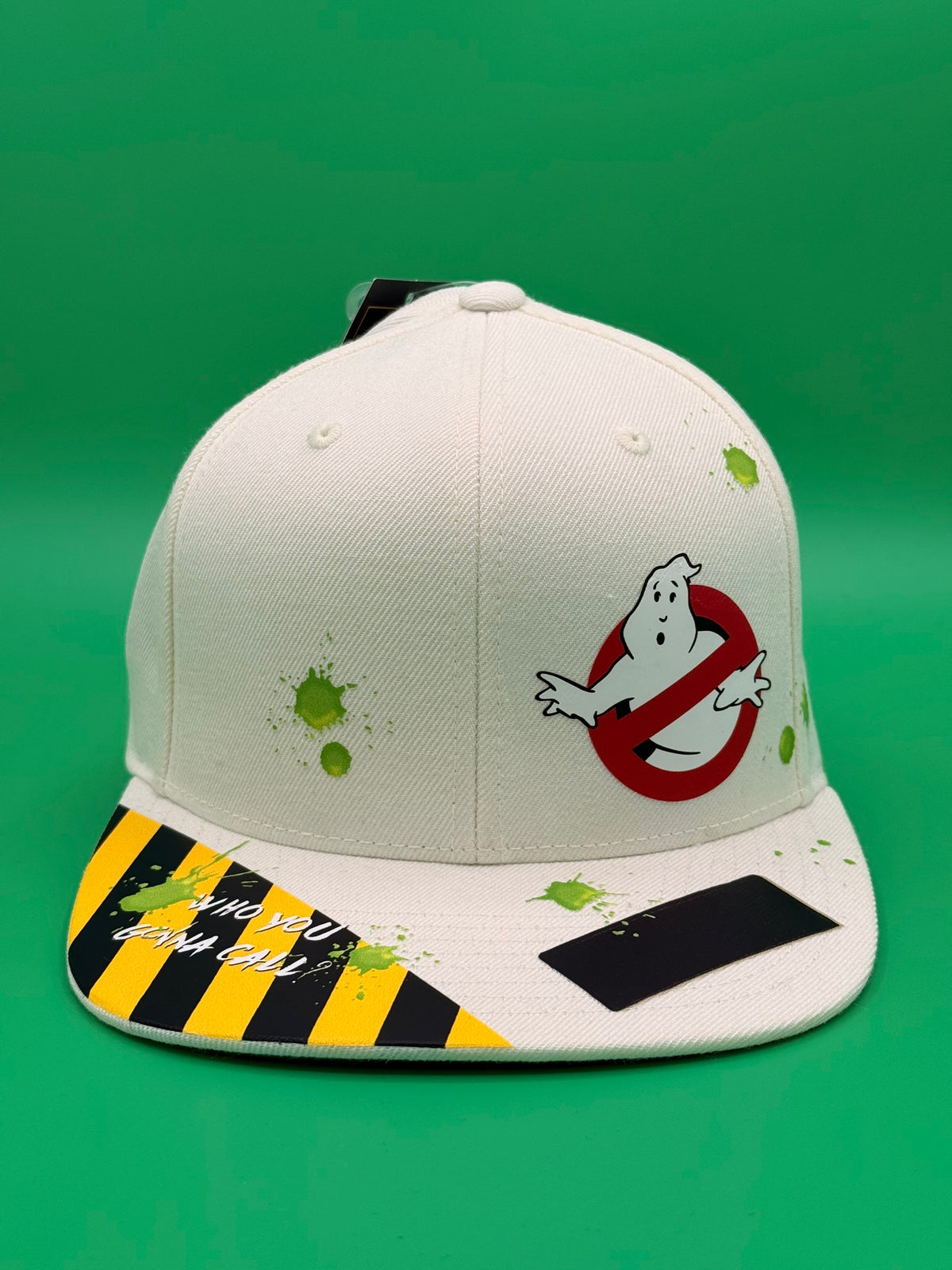 Custom Name Ghost Hunter Snapback Cap