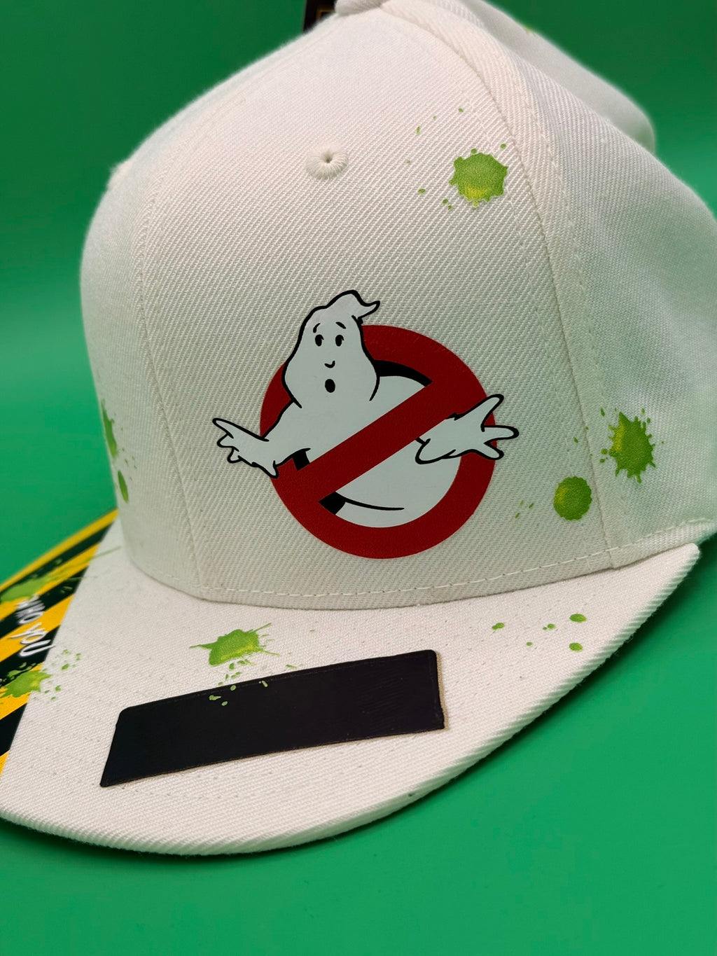 Custom Name Ghost Hunter Snapback Cap