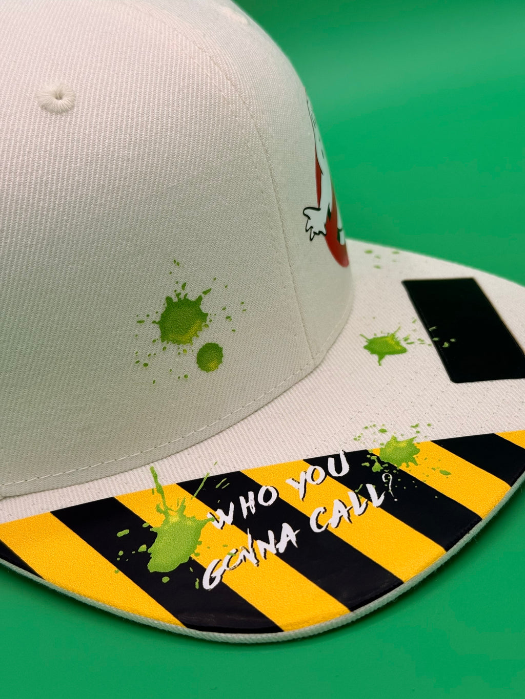 Custom Name Ghost Hunter Snapback Cap