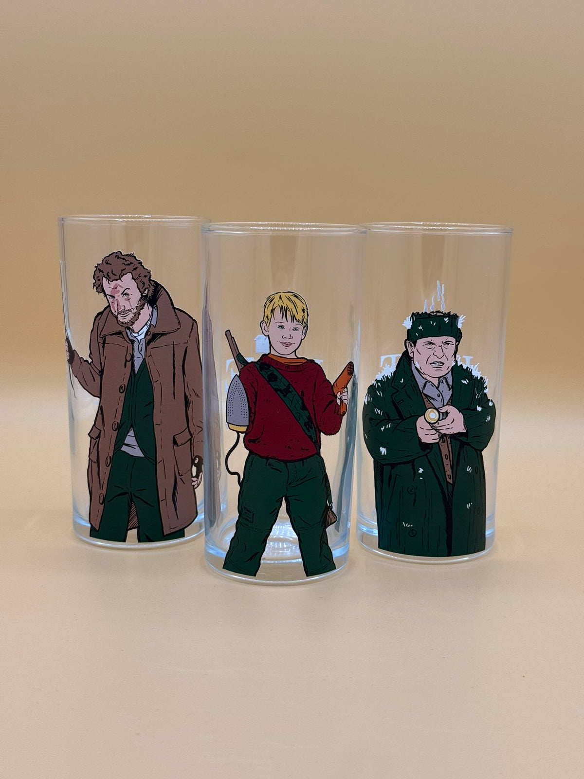 Home Alone Glass Set