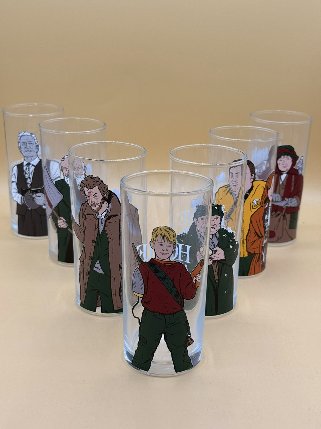 Home Alone Glass Set