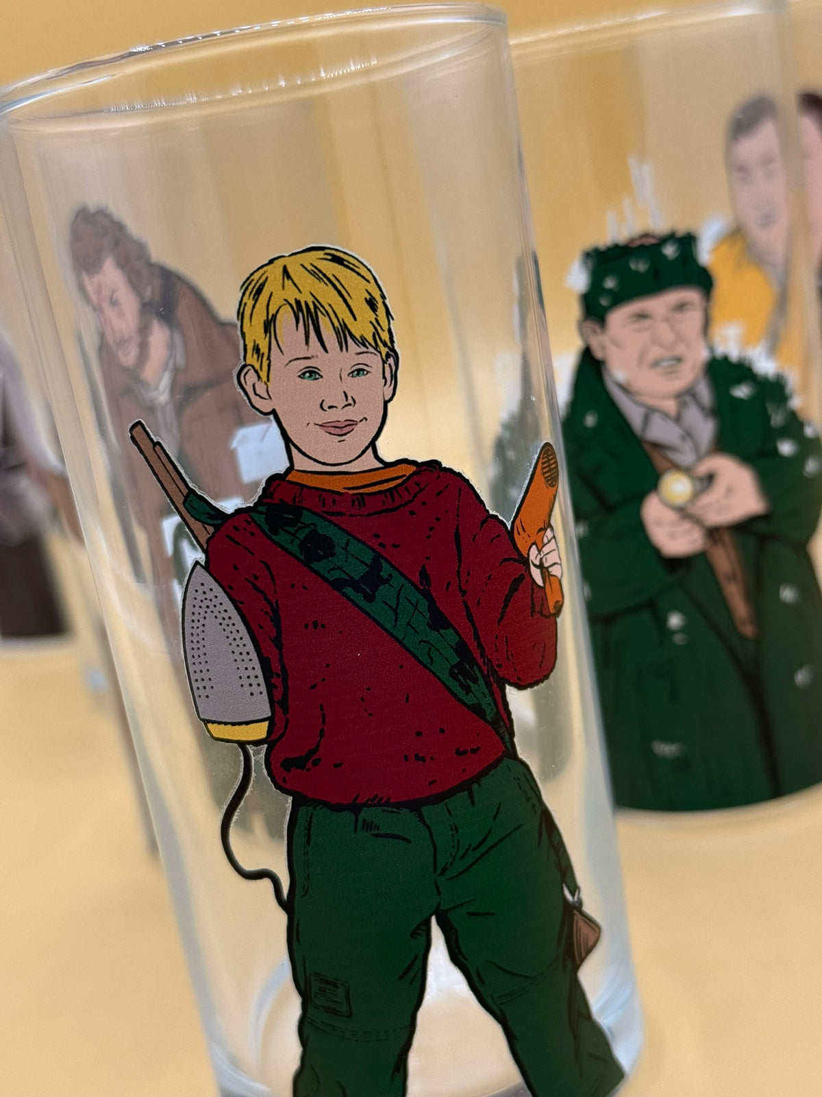 Home Alone Glass Set
