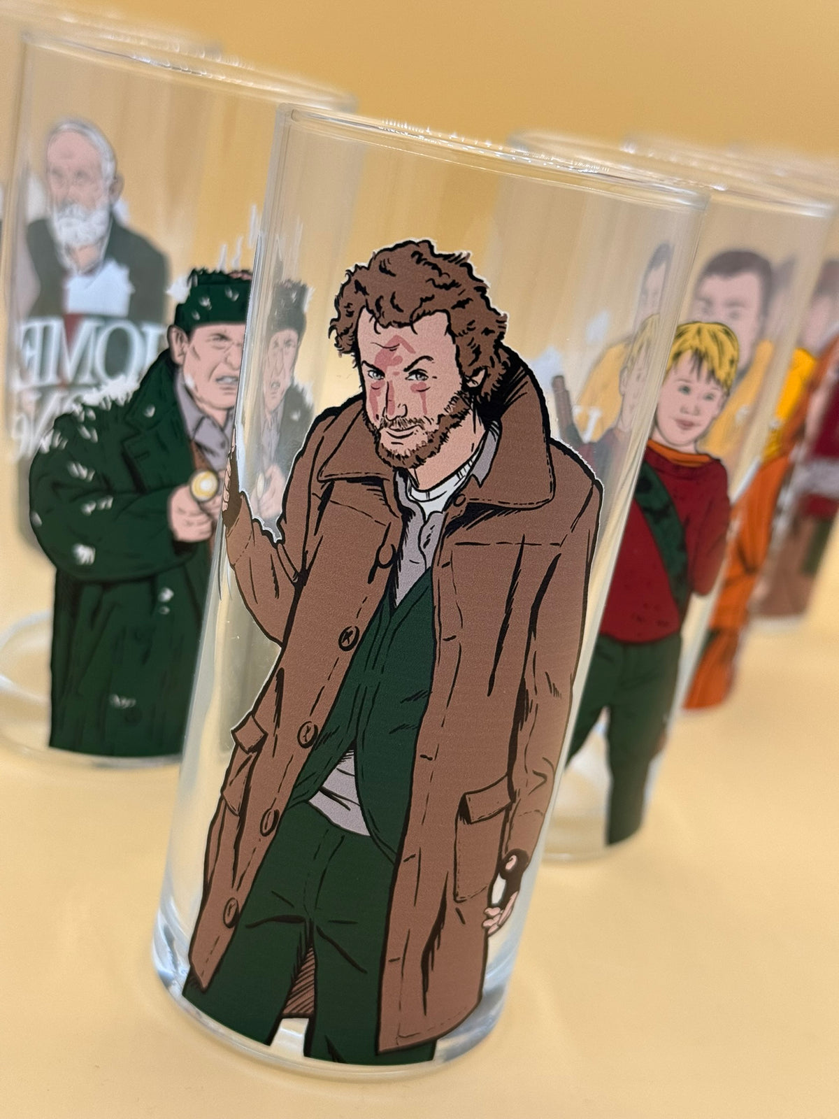 Home Alone Glass Set