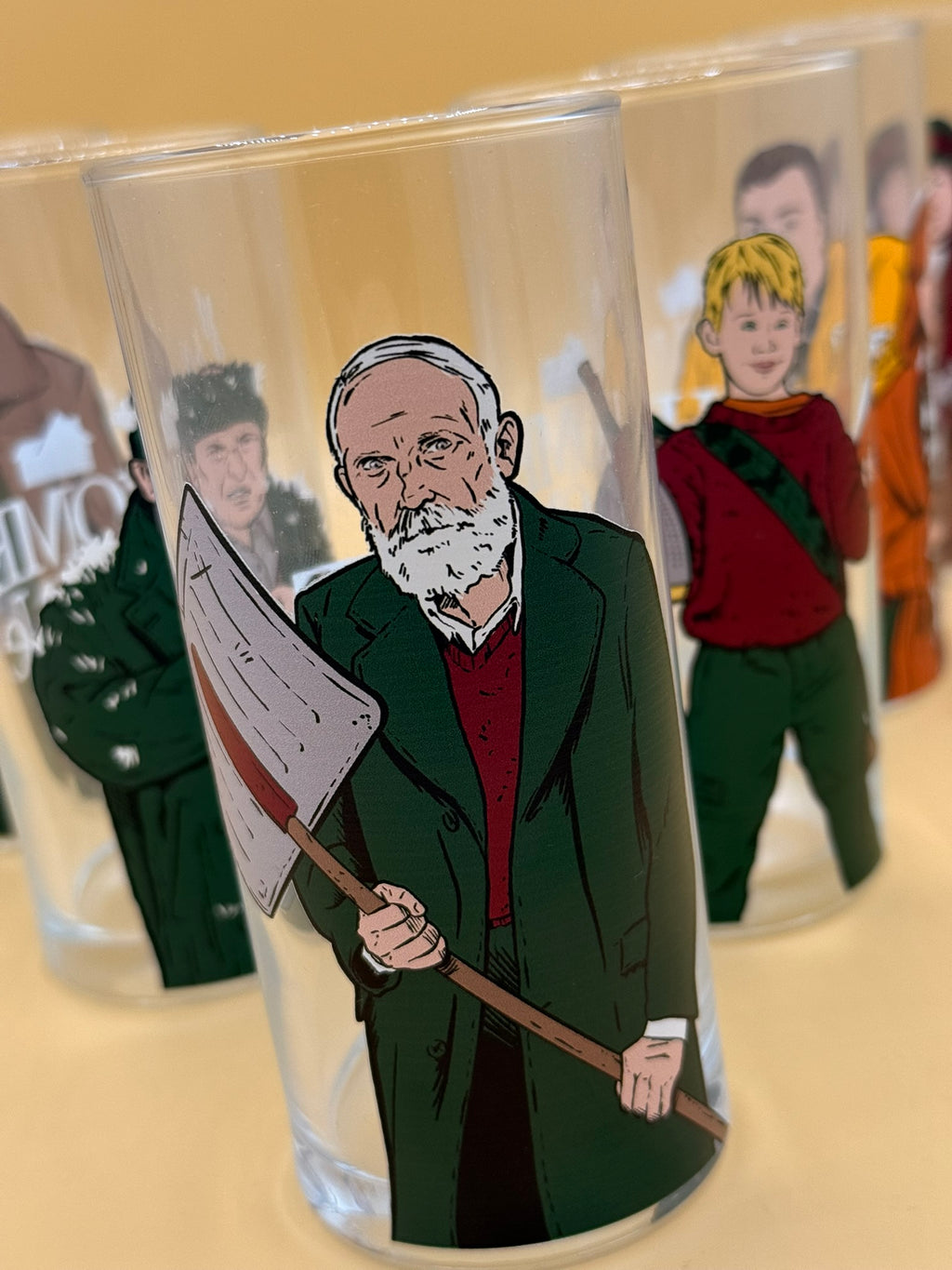 Home Alone Glass Set