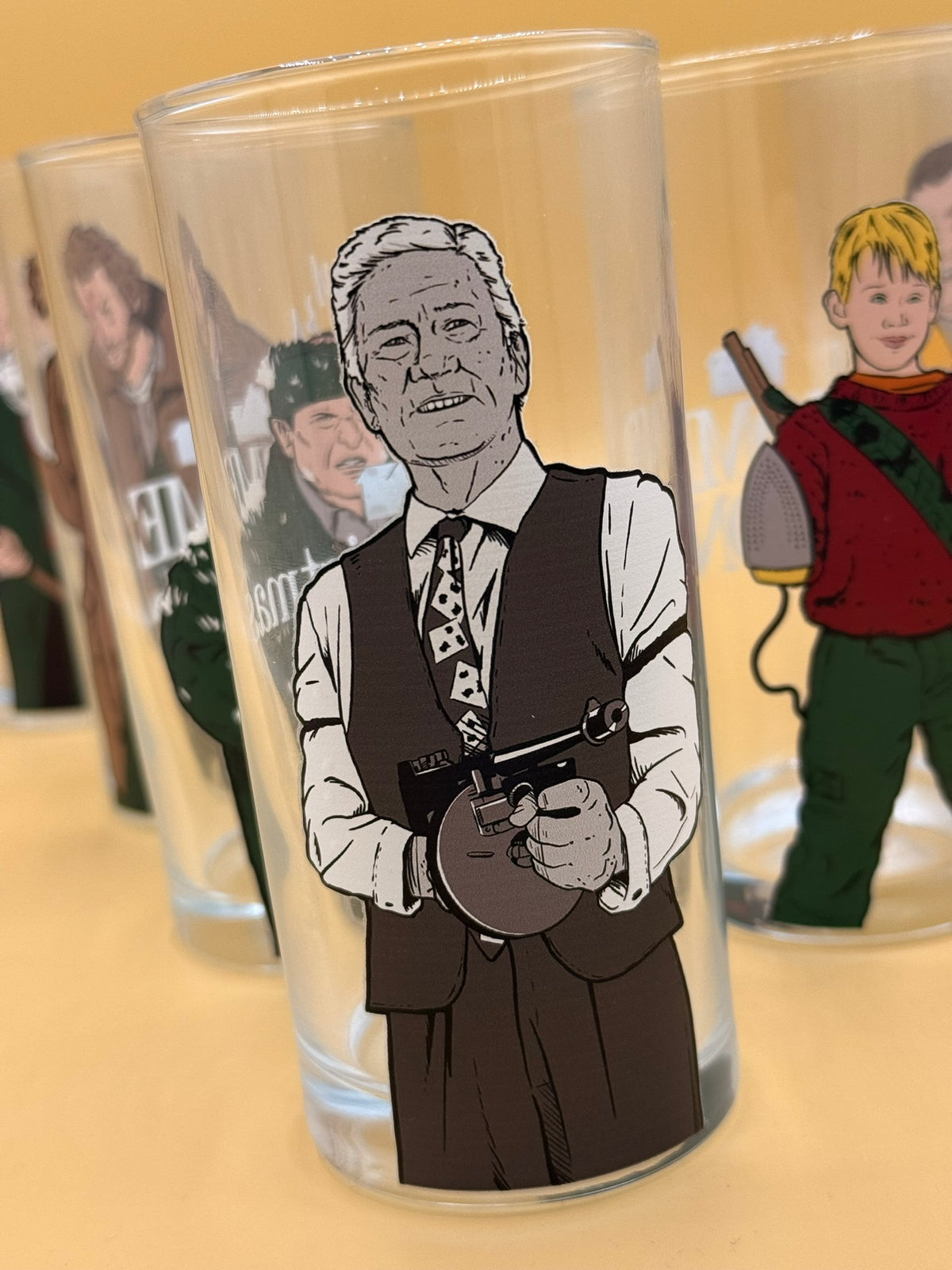 Home Alone Glass Set