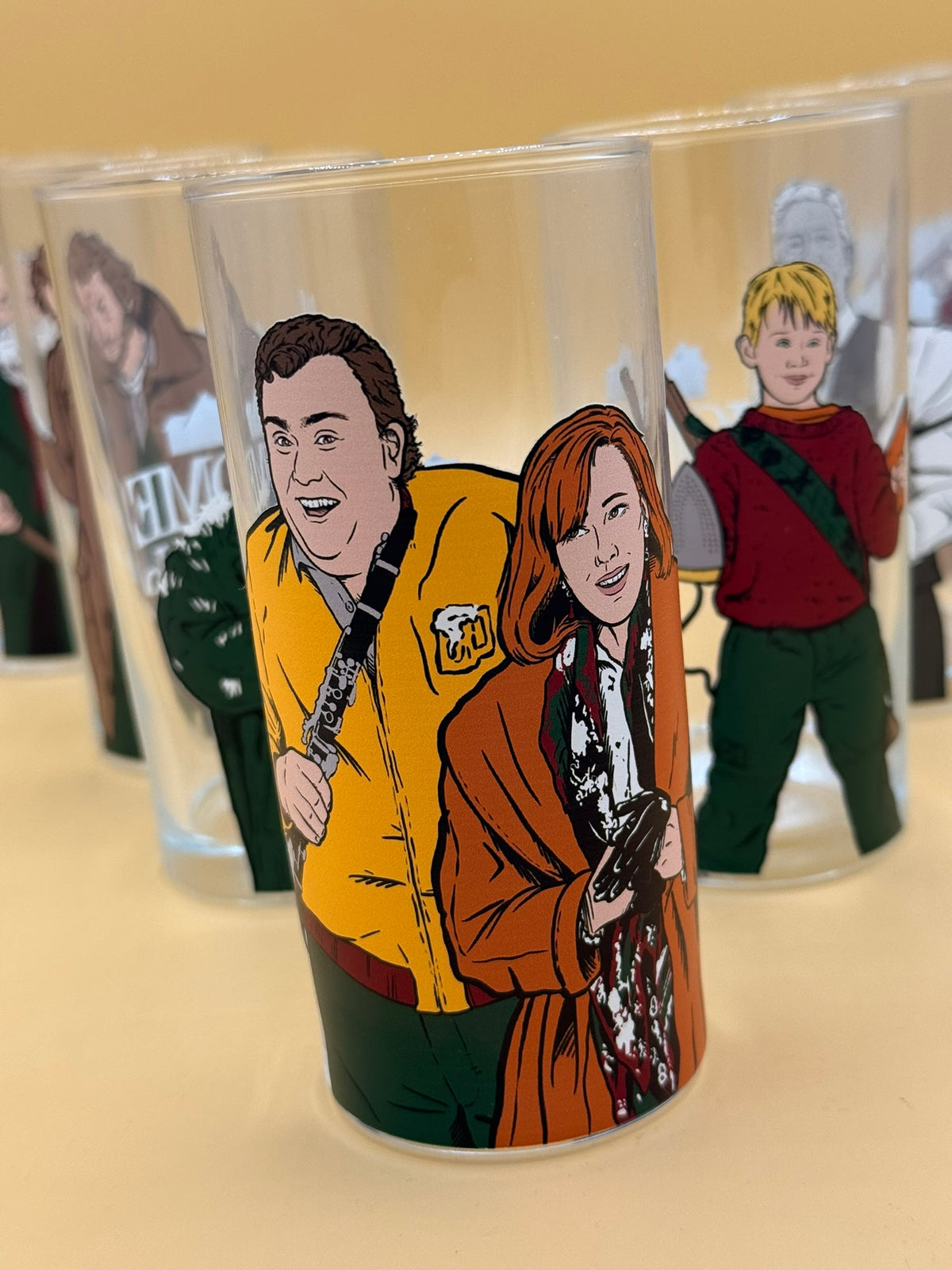 Home Alone Glass Set
