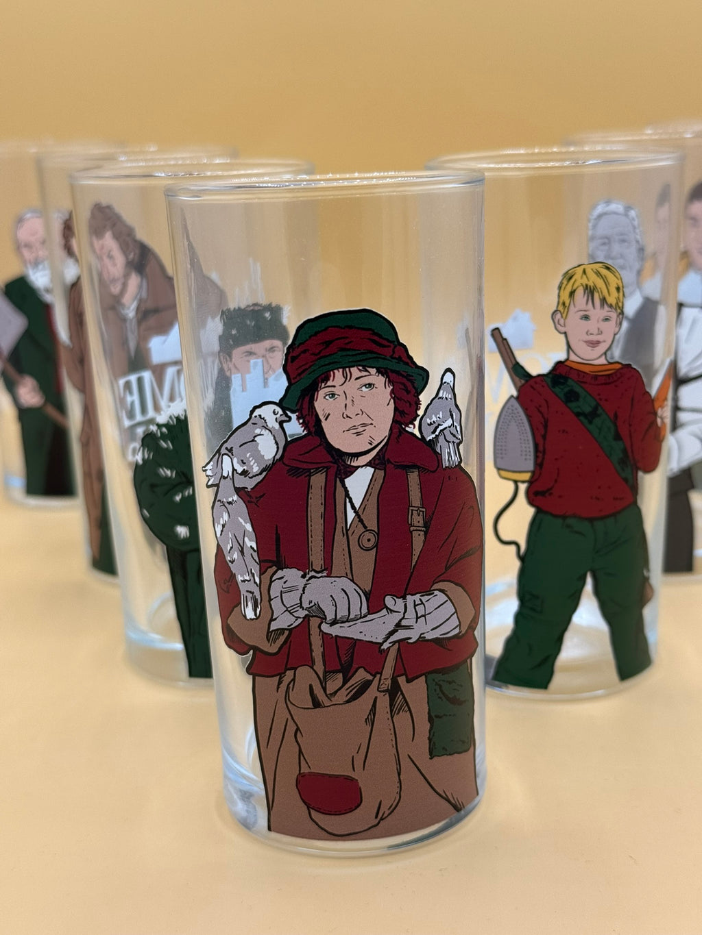 Home Alone Glass Set