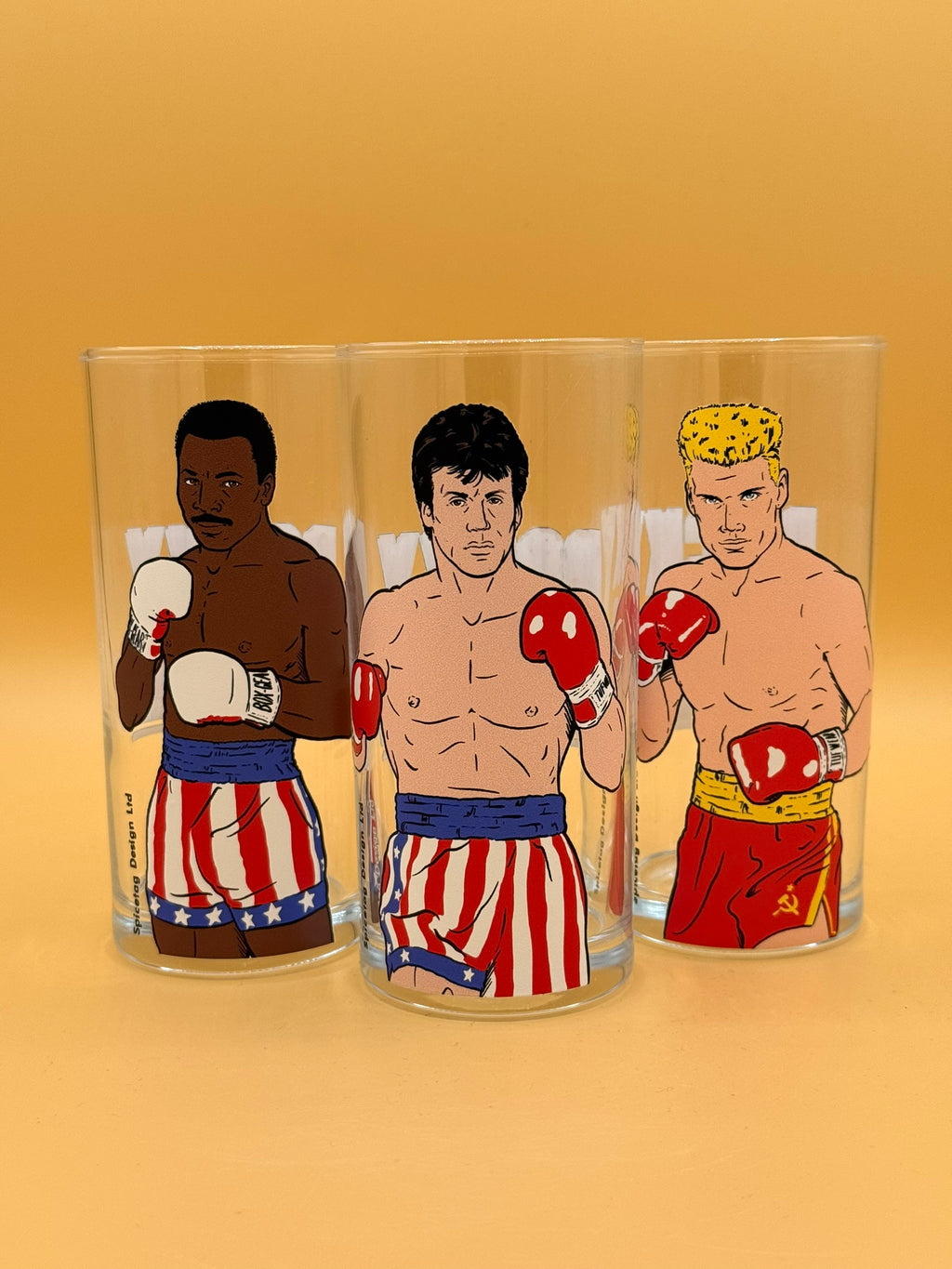 Rocky 4 Glass Set