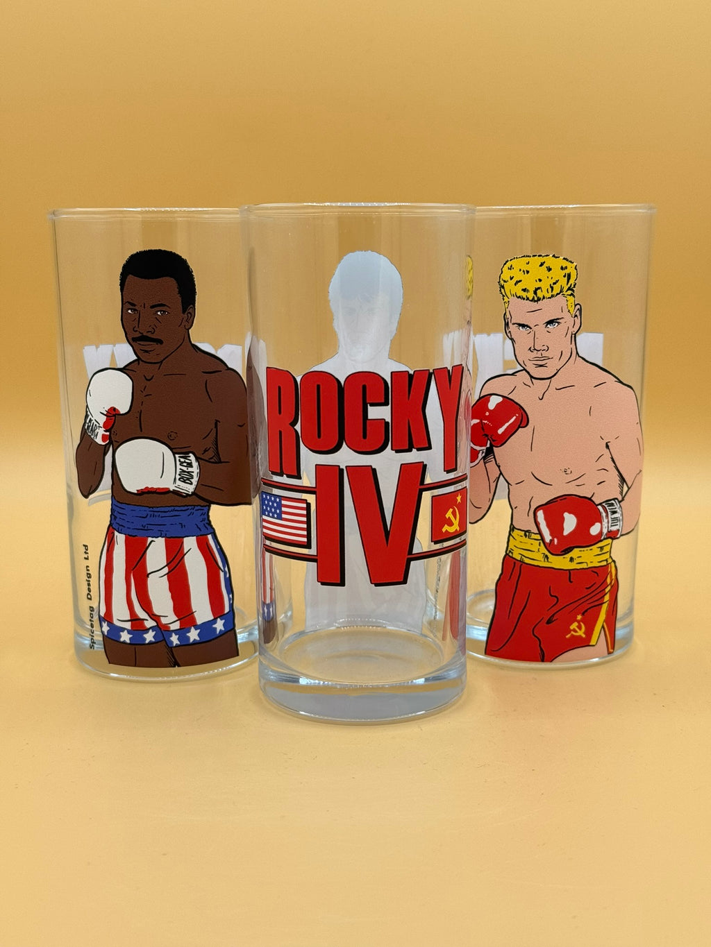 Rocky 4 Glass Set