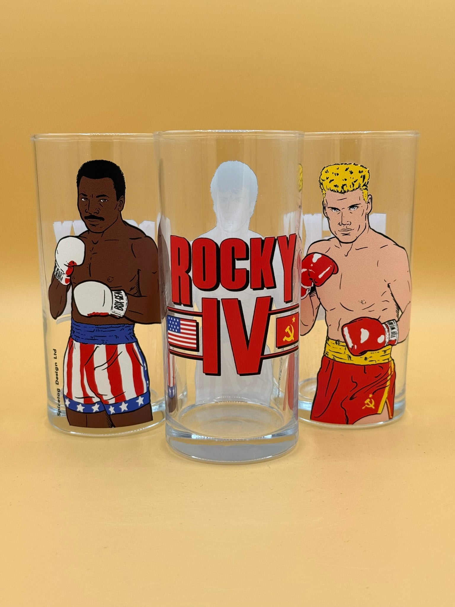 Rocky 4 Glass Set