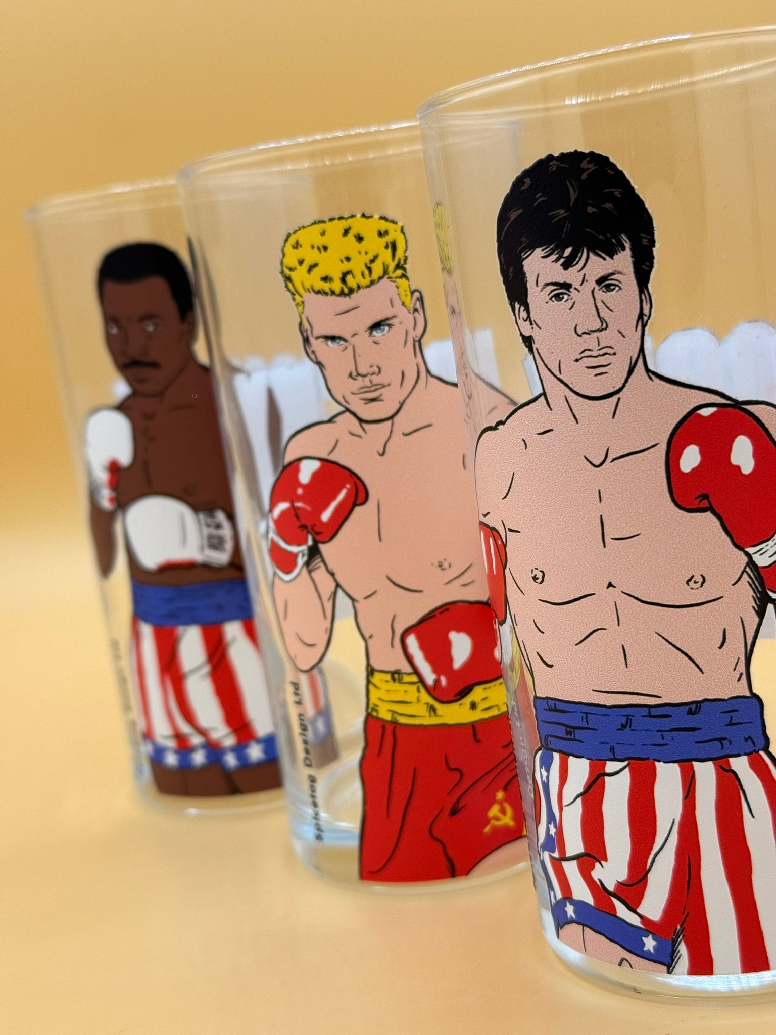 Rocky 4 Glass Set