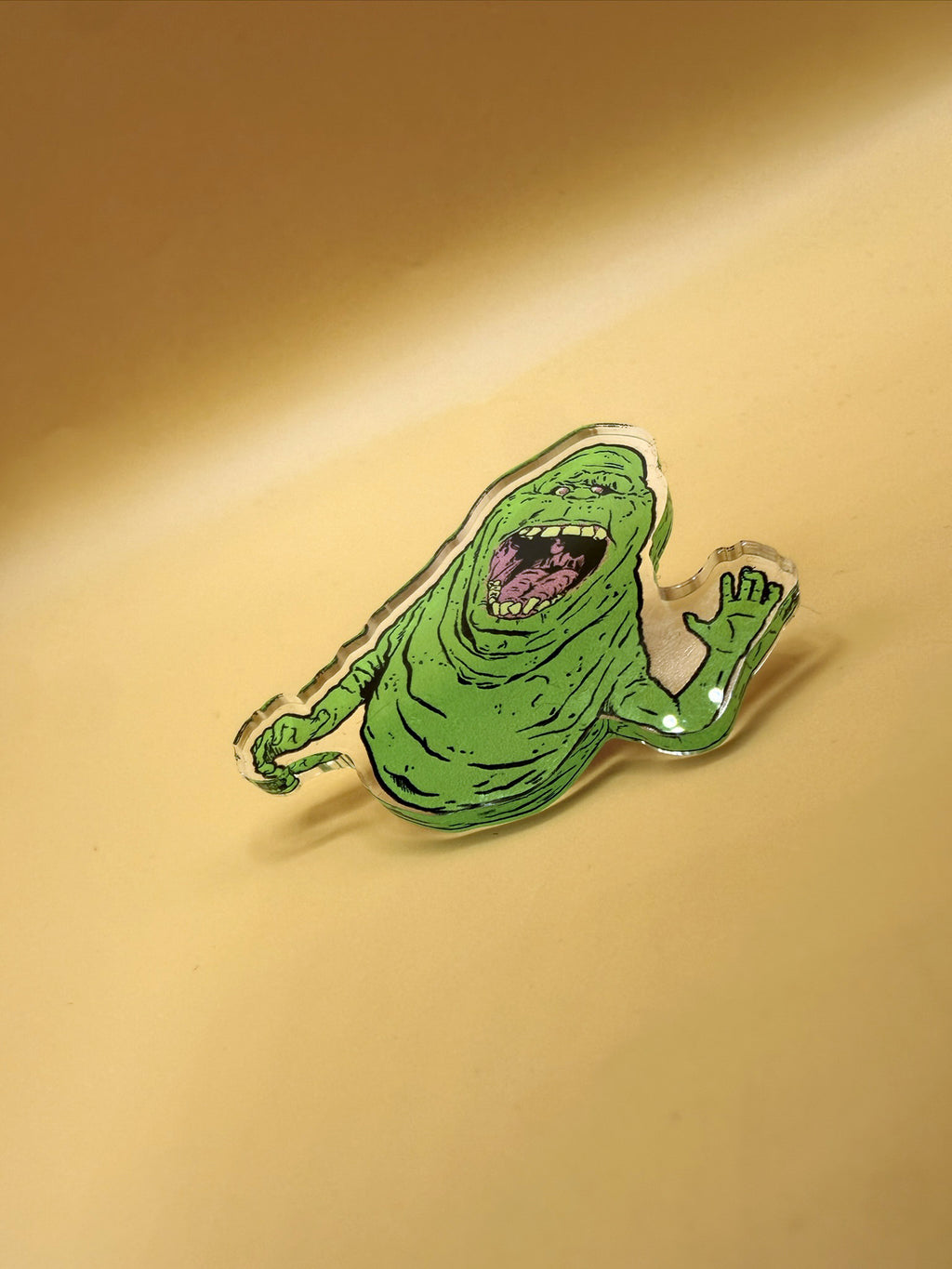 Slimer Pin Badge