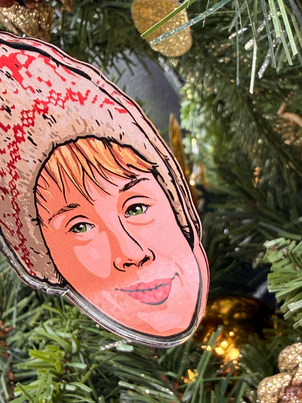 Home Alone Christmas ornament