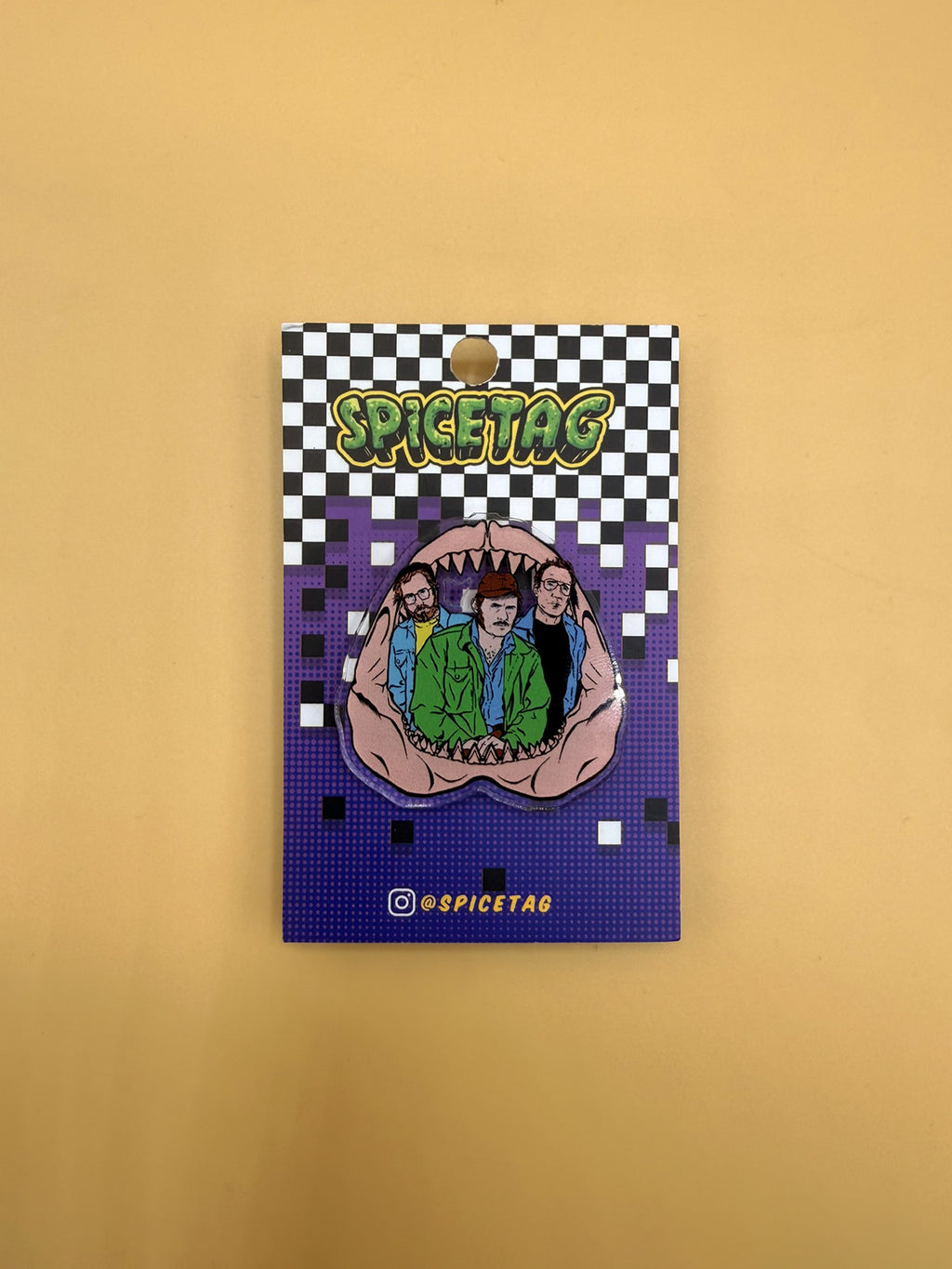 Jaws Pin Badge