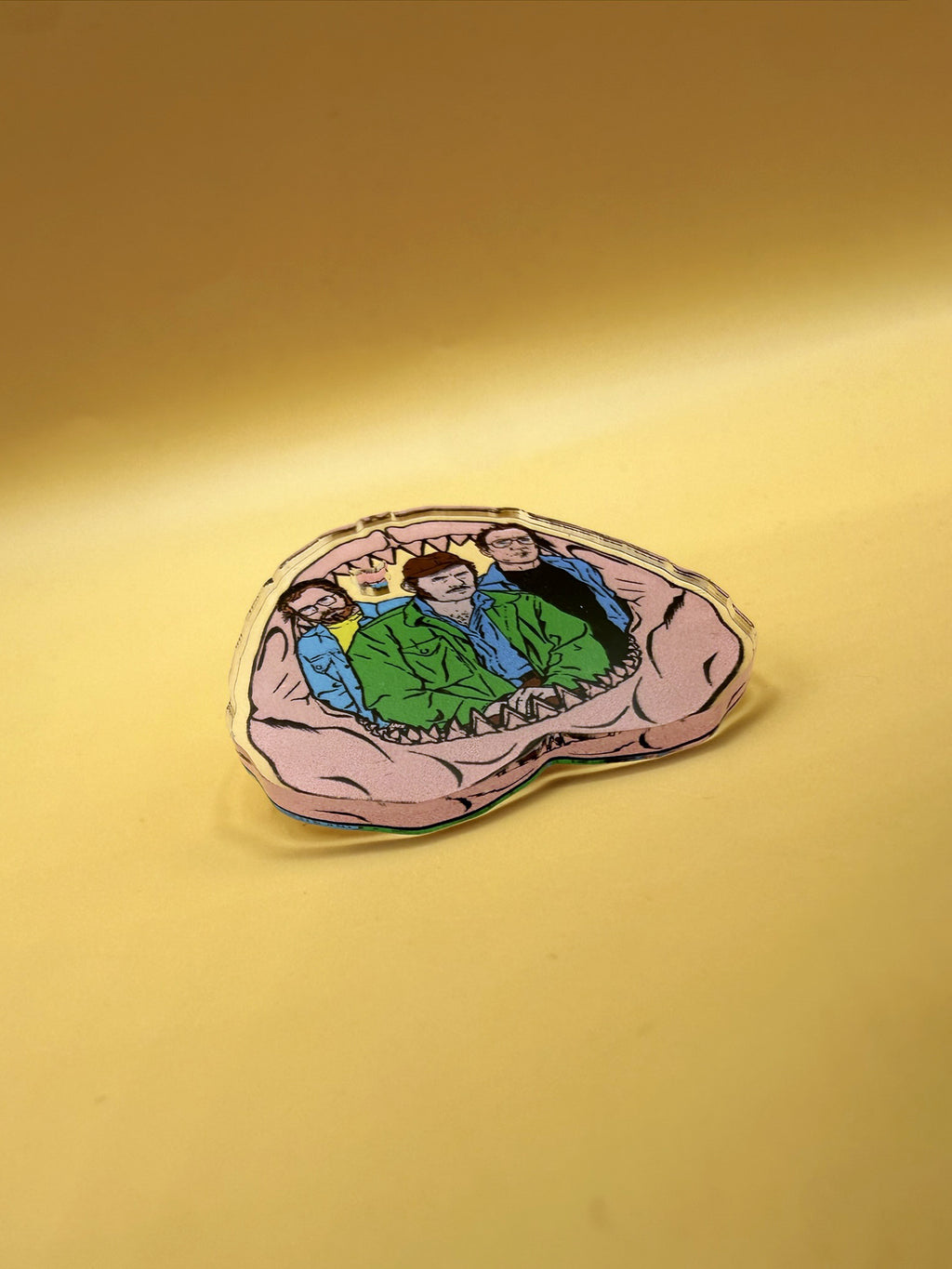 Jaws Pin Badge