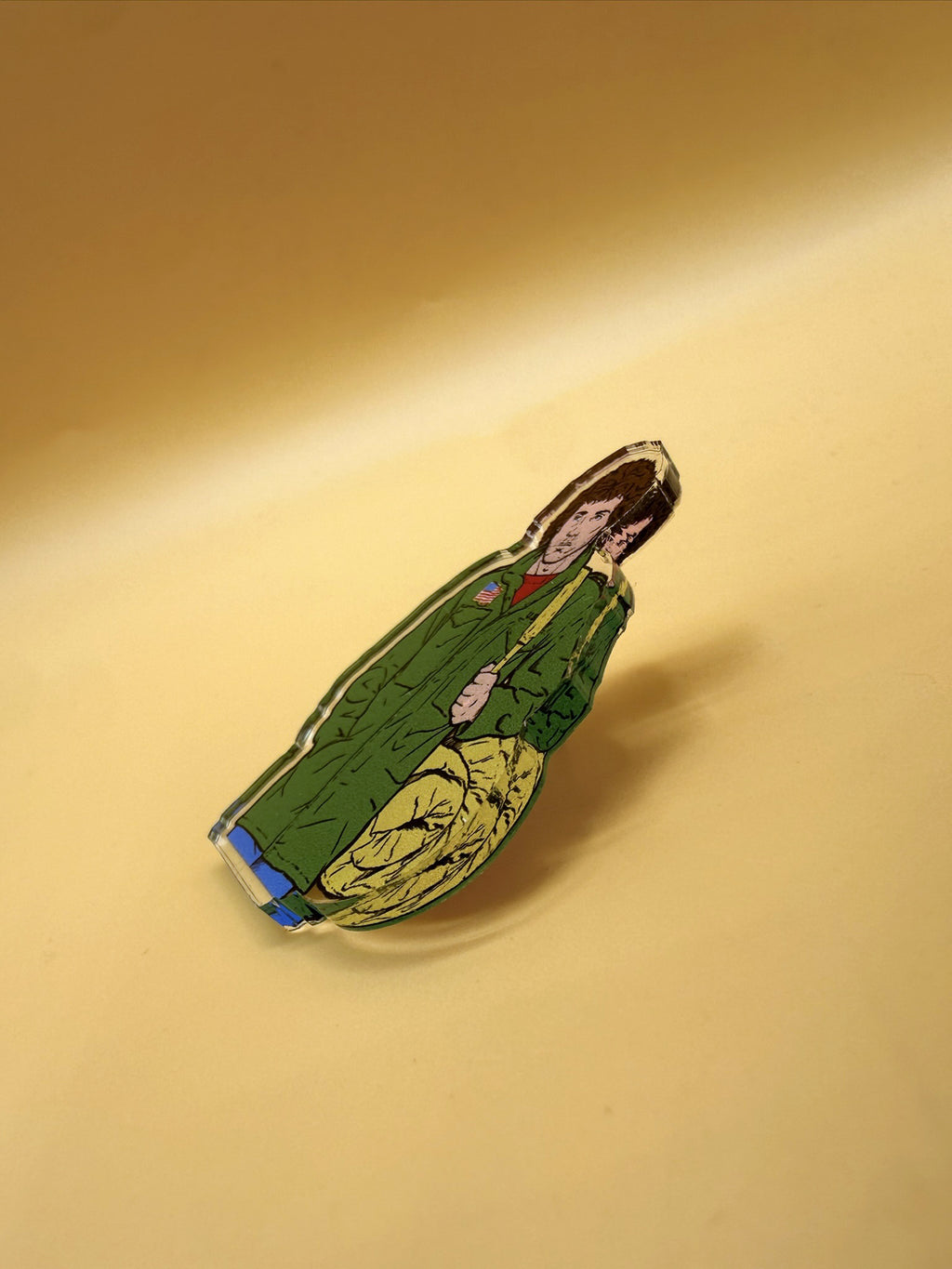 First Blood Pin Badge