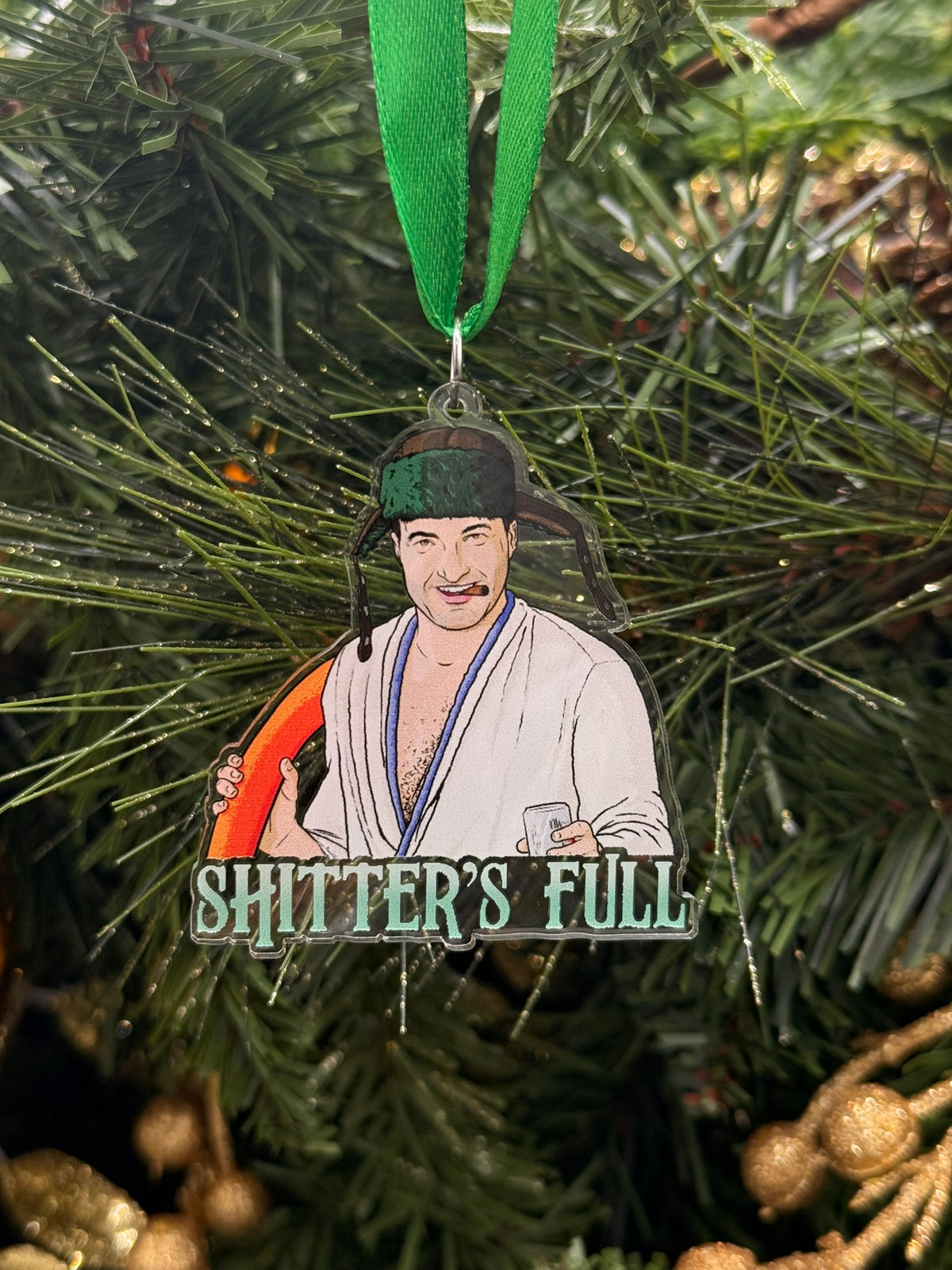 Cousin Eddie Christmas ornament