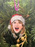 Swiftie Christmas ornament