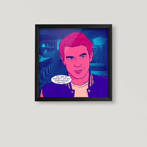 Archie Pop Art Square Print